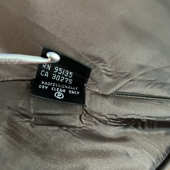 Lafayette 148 New York 100% Linen Skirt with Shell decor size 12 Petite - Picture 6 of 8